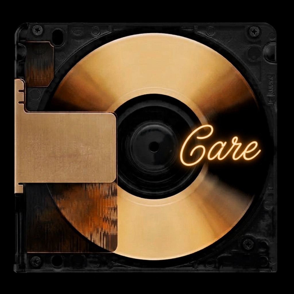 Care chrome disc cover artwork